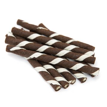 4 in Zebra Chocolate Tube