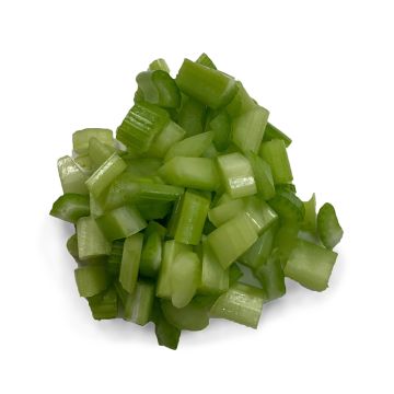 Pile of 1/4" Diced Celery