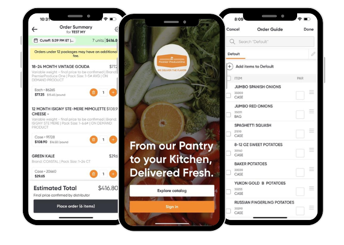 Pepper Online Ordering App